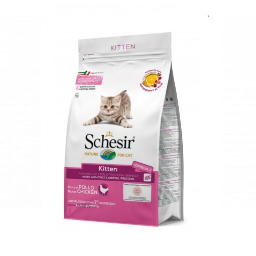 schesir kitten dry food maintenance with chicken 1 - Schesir Kitten Dry Food Maintenance With Chicken