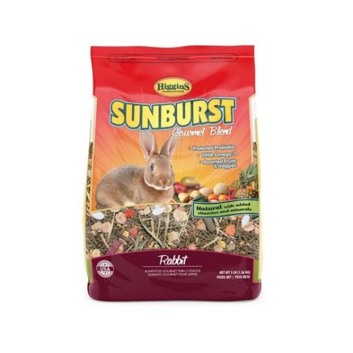 046706559039 - Higgins Sunburst Rabbit Food, 3 lbs