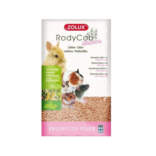 212210 - Zolux Rodent Litter Rodycob Natural 5L
