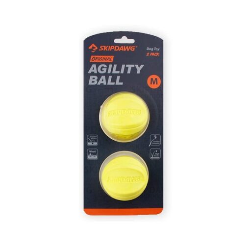 agility ball 1 - Skipdawg Dog Agility Ball Pack of 2 Medium