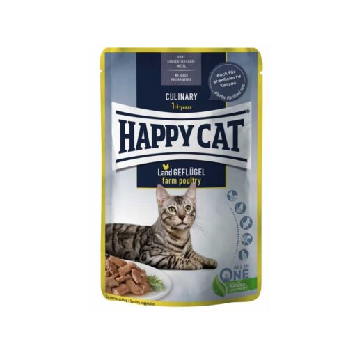 happy cat mis culinary farm poultry - Happy Cat MIS Sensitive Stomach & Intestine 85G