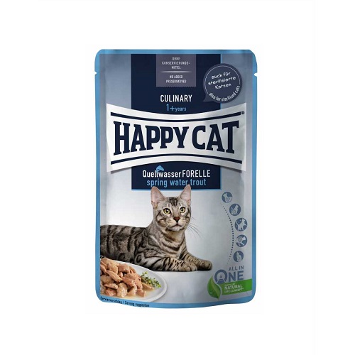 happy cat mis culinary spring water trout - Happy Cat MIS Culinary Spring Water Trout 85G