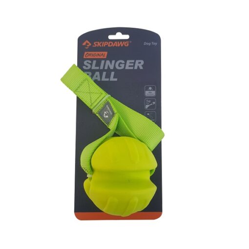 slinger ball 1 - Skipdawg Neon Glow Dog Ball Medium
