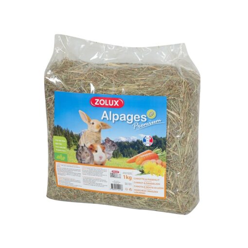 212113 - Zolux Premium Alphine Hay With Mint & Chamomile