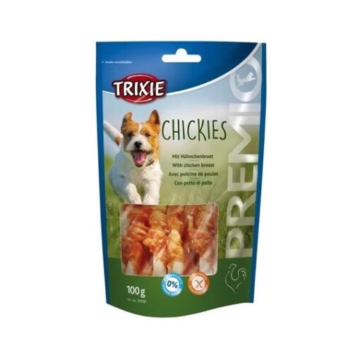 Trixie Premio Chickies Dog Treats 100g - Trixie Premio Lamb Chicken Bagels Dog Treats 100g