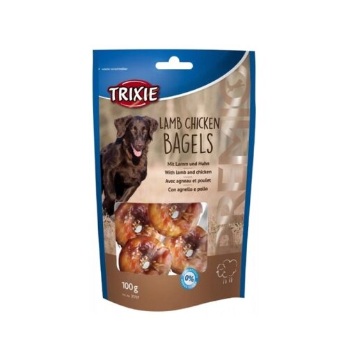 Trixie Premio Lamb Chicken Bagels Dog Treats 100g - Trixie Premio Bullducks Dog Treats 80g