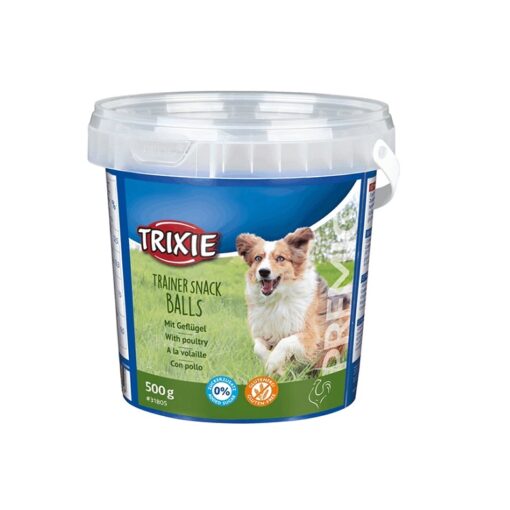 Trixie Premio Trainer Snack Poultry Balls Dog Treats 500g - Trixie Premio Trainer Snack Lamb Balls Dog Treats 500g