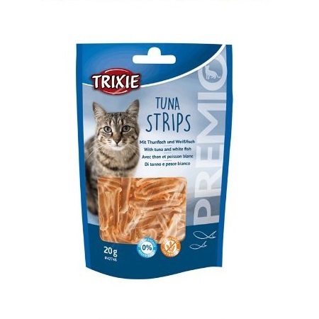 Trixie Premio Tuna Strips Cat Treats - Trixie Premio Mini Sticks Cat Treats 50g