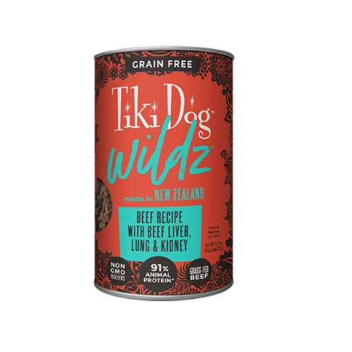11379 1000x1000 2 - Tiki Dog Wildz Wet Dog Food Beef -13.2 Oz. Can