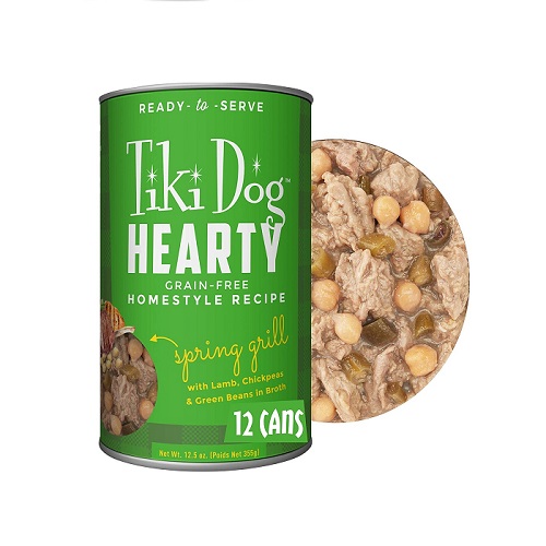 11386 1000x1000 1 - Tiki Dog Hearty Wet Dog Food Turkey -12.5 Oz. Can