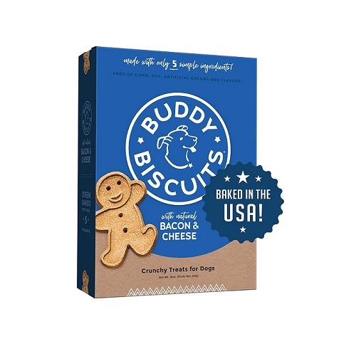 12200 1000x1000 2 - Buddy Biscuits TEENY Crunchy Treats With Peanut Butter 8Oz