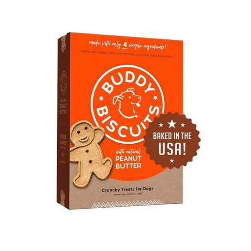 12500 1000x1000 1 - Buddy Biscuits Crunchy Treats With Roasted Chicken - 16 Oz