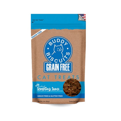 29130 1000x1000 1 - Buddy Biscuits Grain Free Cat Treats With Tempting Tuna - 3 Oz