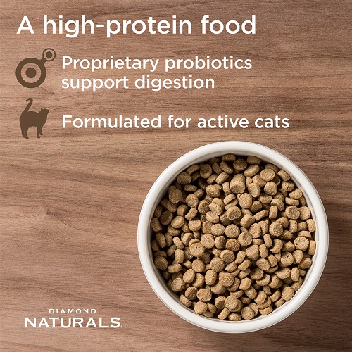 DN Active cat 3 - Diamond Naturals Active Cat Chicken Meal & Rice Formula