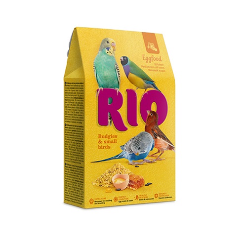 RIO Eggfood for budgies and small birds 1 - RIO Eggfood For Budgies And Small Birds 250g
