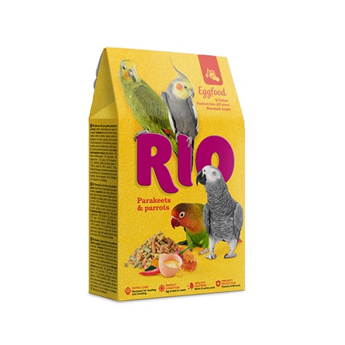RIO Eggfood for parakeets and parrots - RIO Fruit And Nuts Mix Natural Treats For Birds 160g