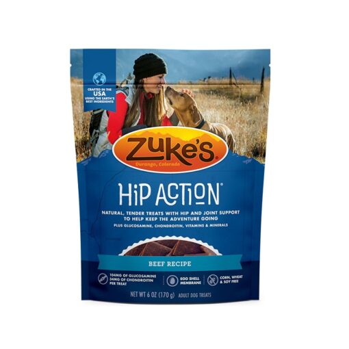 zukes hip action beef F 6oz lg - Zukes SuperFood Blend With Great Greens