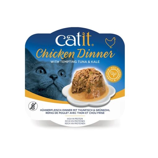 44704 ca2 chicken dinner tuna kale eu verpackung rgb - Schesir Chicken With Aloe For Kittens