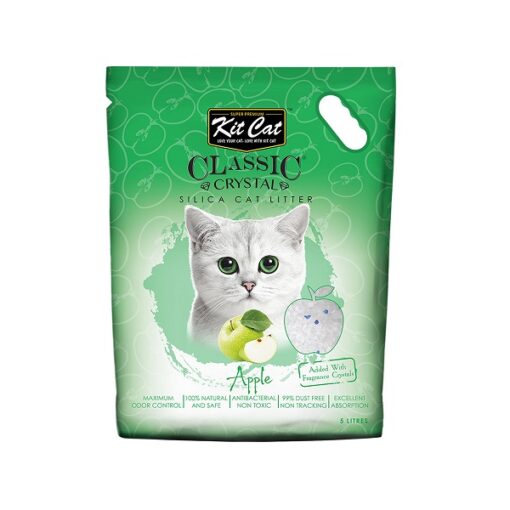 Kit Cat Classic Crystal Apple - Kit Cat Classic Crystal Cat Litter – Apple (5 Litres)