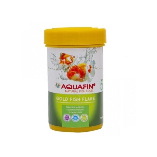 kw zone aquafin gold fish flake - KW Zone Aquafin Gold Fish Flake 100ML