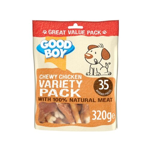 05653 optimised - Armitage Goodboy Chicken & Calcium Bones 320G Value Pack