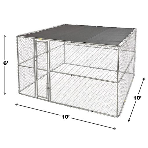 Portable Kennel k910106 5 - K9 Extra-Large Steel Chain Link Portable Kennel