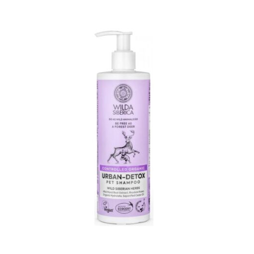 urban detox shampoo 1000x1000 1 - Wilda Siberica Controlled Organic, Natural & Vegan Urban-Detox Pet Conditioner, 400 ML