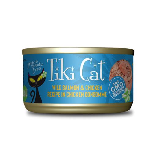10984 1000x1000 1 - Tiki Cat After Dark Wet Cat Food Chicken & Duck