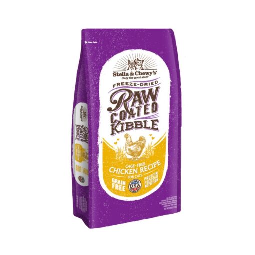 K CAT RCCFC 10 01 - Stella & Chewy's Cat-Raw Coated Kibble Chicken 10lb