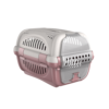 rhino pet carrier pink1 - Georplast Rhino Pet Carrier Pink
