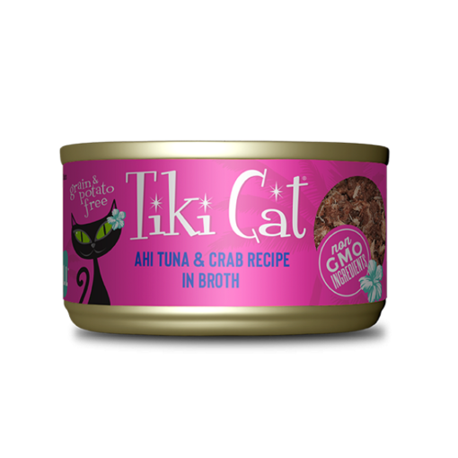 tuna crab 2.8oz 1 1000x1000 1 - Tiki Cat Grill Wet Cat Food Manana Grill Ahi Tuna Prawns