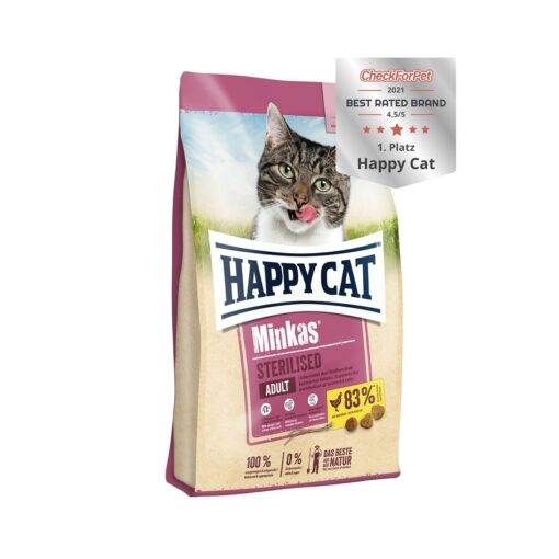 01 Minkas Sterilised - Happy Cat Minkas Sterilized