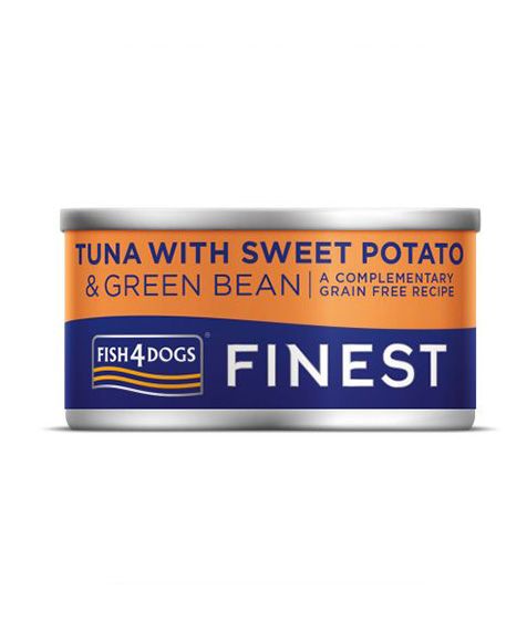 300928 - Fish4Dogs Tuna with Sweet Potato & Bean Wet Food