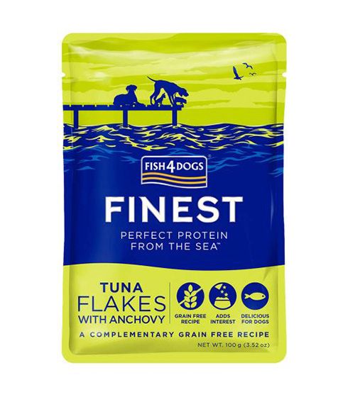 300930 1 - Fish4Dogs Tuna Flakes with Anchovy Wet Food