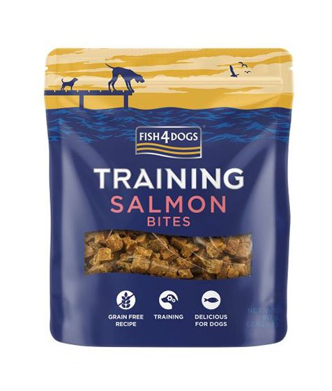 301269 - Fish4Dogs Training Salmon Bites Dog Treats
