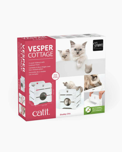 52111 vesper cottage white packaging - Premium Cat Furniture V -Lounge - Poplar