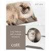 52111 vesper cottage white soft cushions and hideout1 - Premium Cat Furniture V -Lounge - Poplar