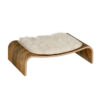 v lounge walnut1 - Premium Cat Furniture V-Box White