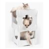 vesper condo a 570x708 1 - Premium Cat Furniture Condo - White