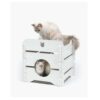 vesper cottage white a 570x708 2 - Premium Cat Furniture Cottage - White