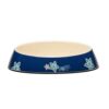 305025 1 1 - Rogz Cat Fishcake Bowl Blue Floral