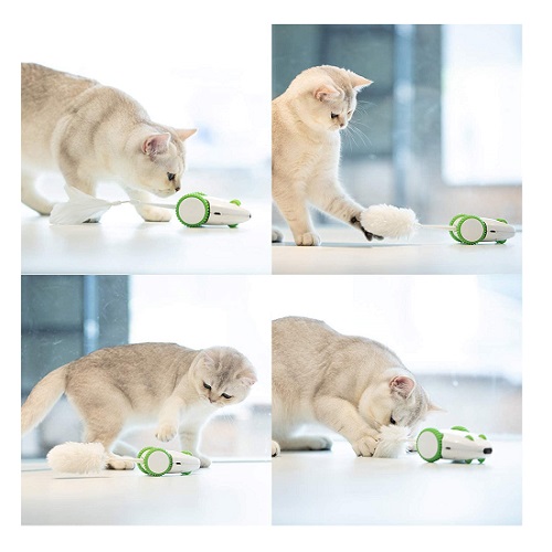 Furious cat toy S 7 - PetGeek Running Smart Cat Toy