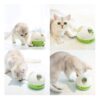 Hiding Teaser Mouse 6 - Rogz Cat Fishcake Bowl Candy Stripes