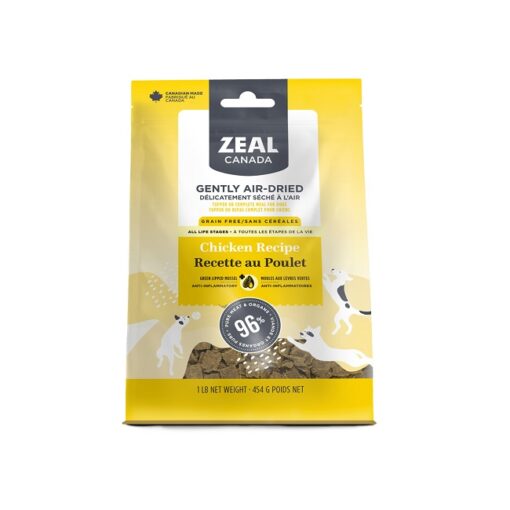 Zeal Air Dried Chicken 1 - Zeal Gently Air-Dried Beef for Dogs