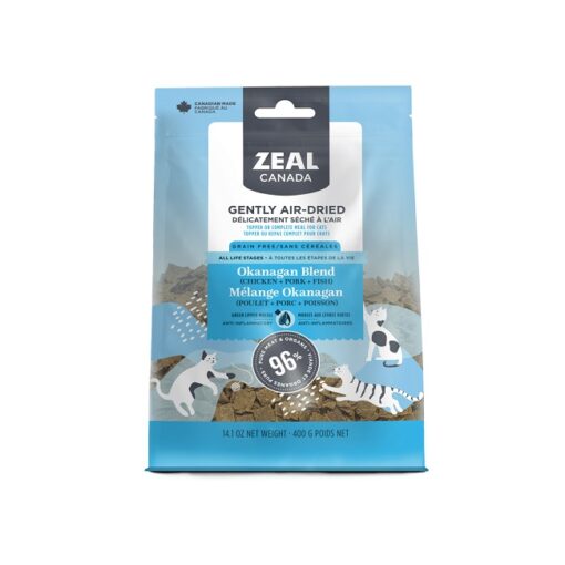 Zeal Air Dried Okanagan 1 - Zeal Gently Air-Dried Chicken for Cats 400G