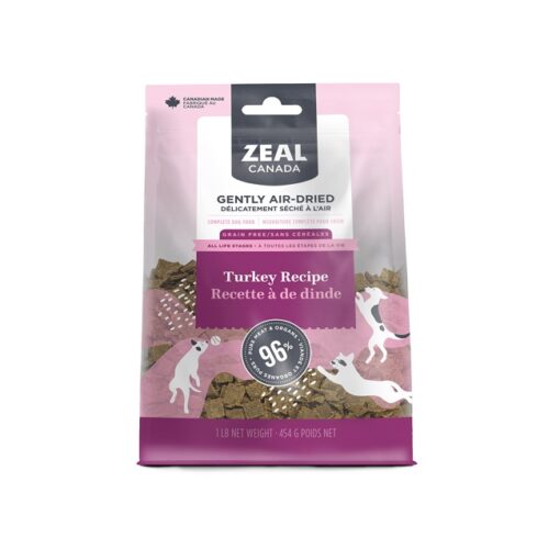 Zeal Air Dried Turkey 1 - Zeal Gently Air-Dried Beef for Dogs