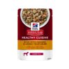 606602 SP Canine Adult Ckn VegStew Full Front EU - Hill’s Science Plan Healthy Cuisine Adult Dog Stew With Chicken & Added Vegetables Pouch