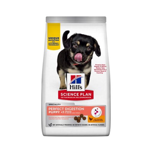 607240 SP Pup Medium PftDig Front EU - Hill’s Science Plan PERFECT DIGESTION Large Puppy Dry Food 2.5kg