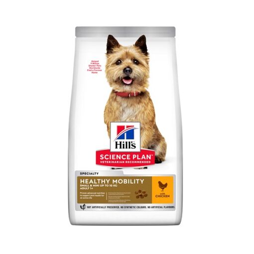 808764 normalized 207cf553e2263feb906021207b5707ad - Hill’s Science Plan Healthy Mobility Small & Mini Adult Dog Food With Chicken 1.5kg