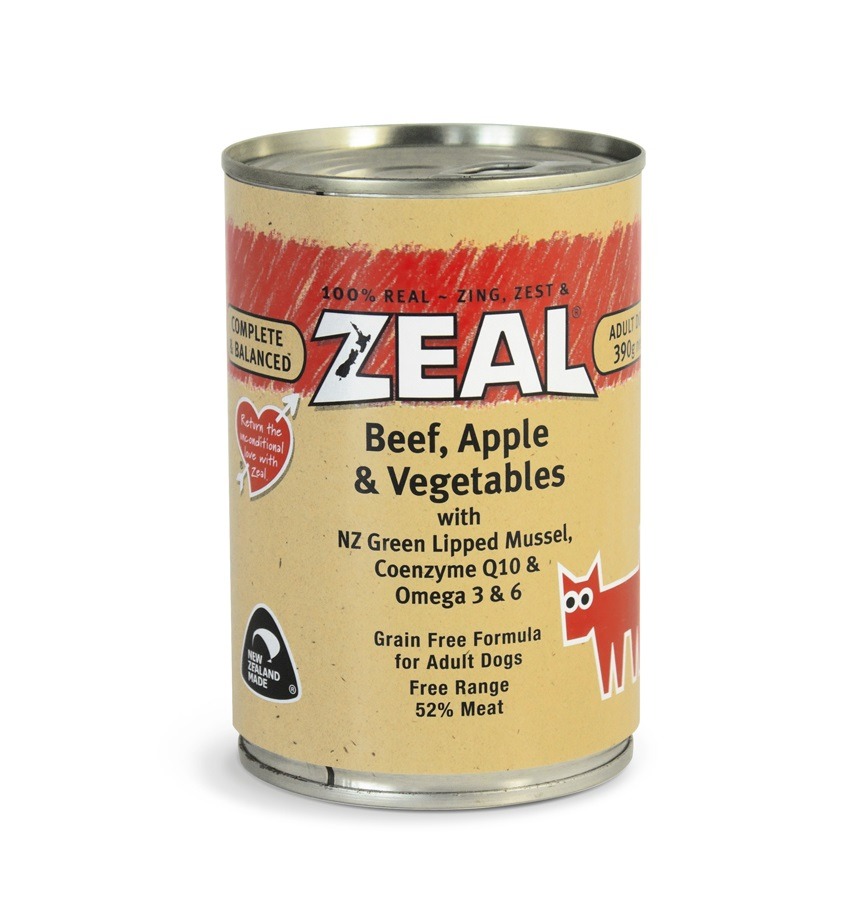 215 - Zeal - Beef Apple & Vegetables (390g)